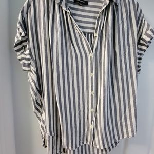 Madewell central shirt stripe S